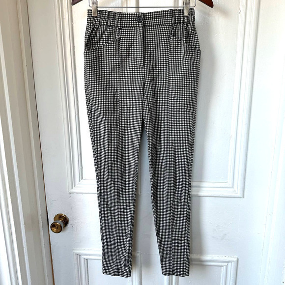 Urban Outfitters Pants - Urban Outfitters Womens Gingham Pants XS‎ Black White